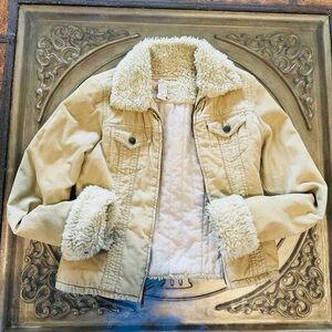 Vintage Abercrombie & Fitch Corduroy Sherpa Jacket
